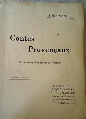 Contes provençaux. Texte provençal et traduction française