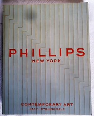 Phillips New York Contemporary Art Part I Evening Sale, Monday May 14, 2001