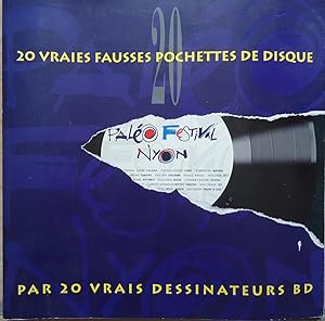 20 vraies fausses pochettes de disque par 20 vrais dessinateurs de BD