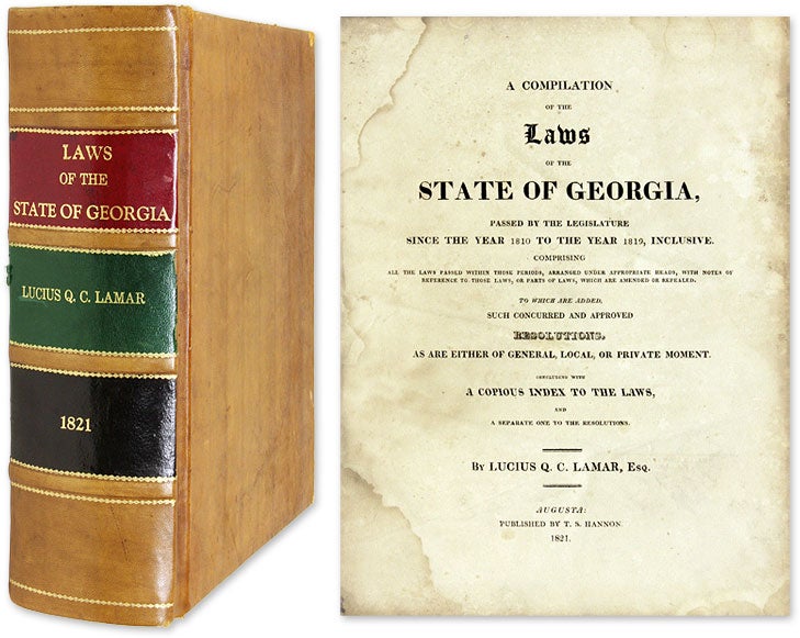 A Compilation of the Laws of the State of Passed by the. by