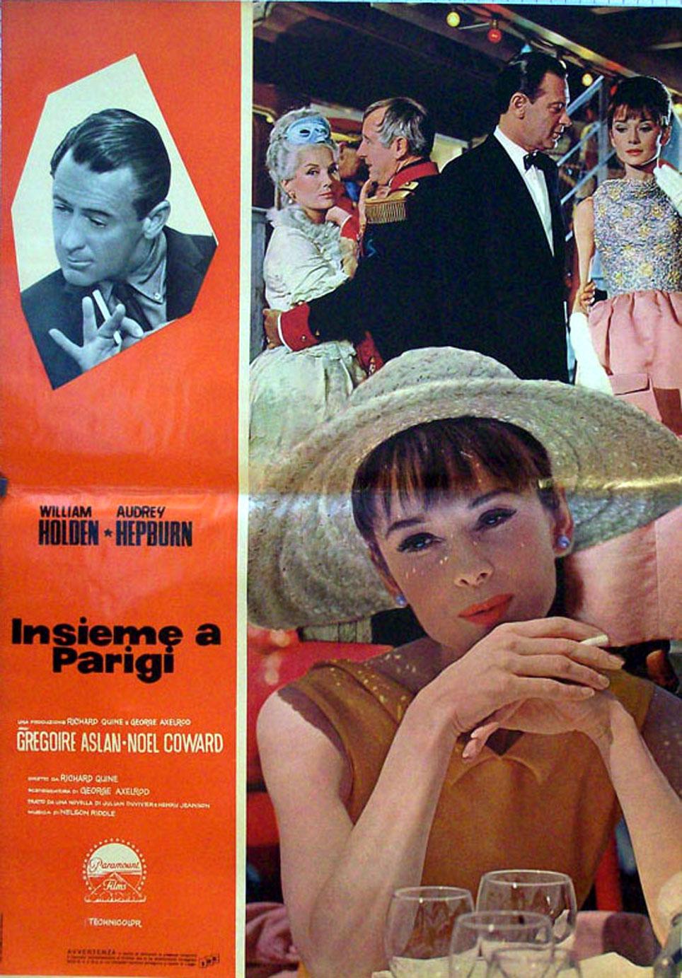 Paris when it sizzles movie poster insieme a parigi fotobusta