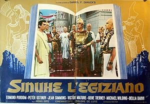 THE EGYPTIAN MOVIE POSTER/SINUHE L?EGIZIANO/FOTOBUSTA