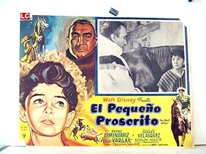 THE LITTLEST OUTLAW MOVIE POSTER/EL PEQUEÑO PROSCRITO/MEXICAN LOBBY CARD