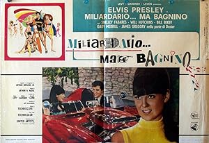 CLAMBAKE MOVIE POSTER/MILIARDARIO MA BAGNINO/FOTOBUSTA