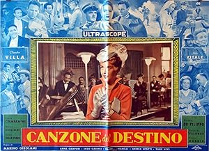 LA CANZONE DEL DESTINO MOVIE POSTER/CANZONE DEL DESTINO/FOTOBUSTA