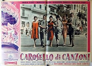 CAROSELLO DI CANZONI MOVIE POSTER/CAROSELLO DI CANZONI/FOTOBUSTA