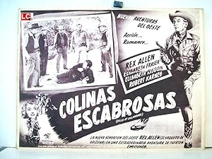 HILLS OF OKLAHOMA MOVIE POSTER/COLINAS ESCABROSAS/MEXICAN LOBBY CARD