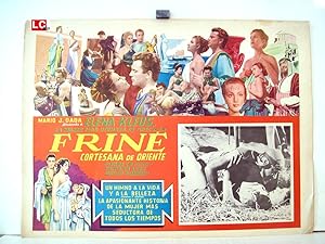 FRINE, CORTIGIANA D'ORIENTE MOVIE POSTER/FRINE/MEXICAN LOBBY CARD