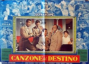 LA CANZONE DEL DESTINO MOVIE POSTER/CANZONE DEL DESTINO/FOTOBUSTA