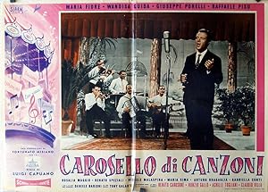 CAROSELLO DI CANZONI MOVIE POSTER/CAROSELLO DI CANZONI/FOTOBUSTA