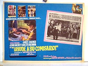 Support Your Local Sheriff! MOVIE POSTER/AYUDE A SU COMISARIO/MEXICAN LOBBY CARD