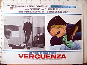 SKAMMEN MOVIE POSTER/VERGUENZA/MEXICAN LOBBY CARD