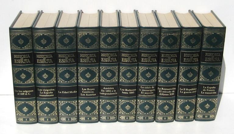 HISTORIA DE ESPAÑA (10 Vols.) - Varios Autores