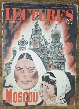 LECTURES n°10, 1er novembre 1941 MOSCOU, Pierre Mac Orlan, René BARJAVEL