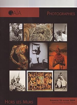 Catalogue de vente Gaïa, photographies, 2009, Afrique, Asie, Cheyco Leidmann