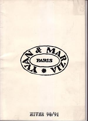 Catalogue Yvan & Marzia, hiver 1990-1991, Patrick Amsellem, Cirque de Paris