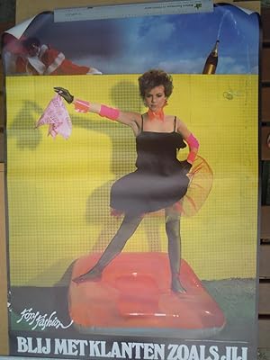 Poster Foxy Fashion, Blij met klanten zoals jij, Cheyco Leidmann, 1982-1983