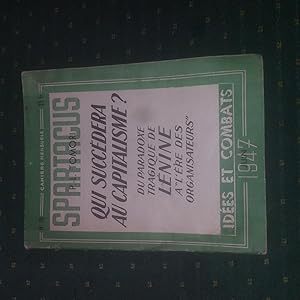 Qui succédera au capitalisme ? P.-L. TOMORI, revue SPARTACUS, n°18, juin 1947