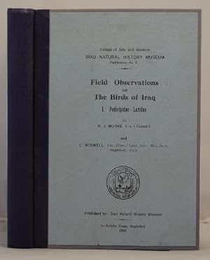 Field Observations on the Birds of Iraq.