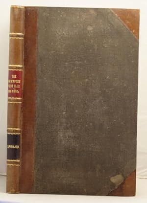 The Cawnpore Tent Club Log Book, 1880- 1891.