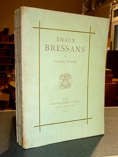 Émaux Bressans - Vicaire, Gabriel