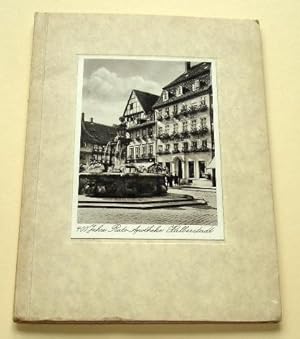 Festschrift zum 400jährigen Jubiläum der Ratsapotheke in Halberstadt 1538 - 1938.