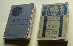 Zwei Kataloge Kunstausstellung: 1. Offizieller Katalog der Münchener Jahres-Ausstellung 1904 im K...