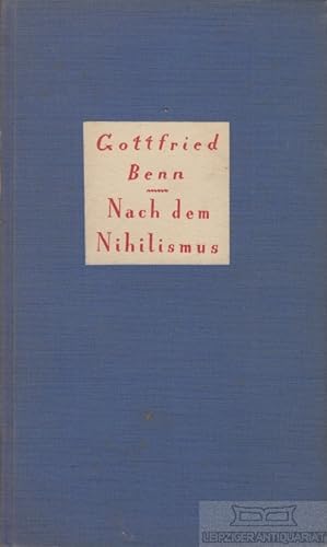 gottfried benn - nihilismus - AbeBooks