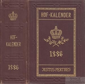 Gothaischer Genealogischer Hofkalender 1886. 123. Jahrgang.