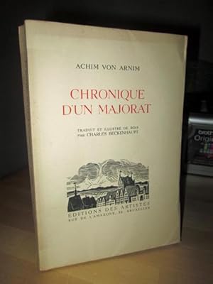 Chronique d'un Majorat