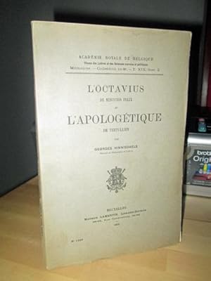 L'Octavius De Minucius Felix et L'Apologétique De Tertullius