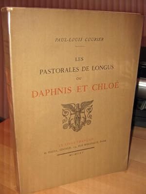 Les Pastorales De Longus Ou Daphnis et Chloé