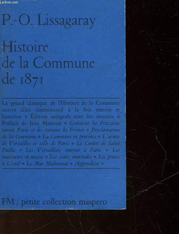 Histoire de la commune de 1871.