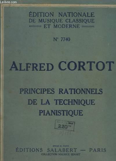 cortot principes rationnels de la technique pianistique