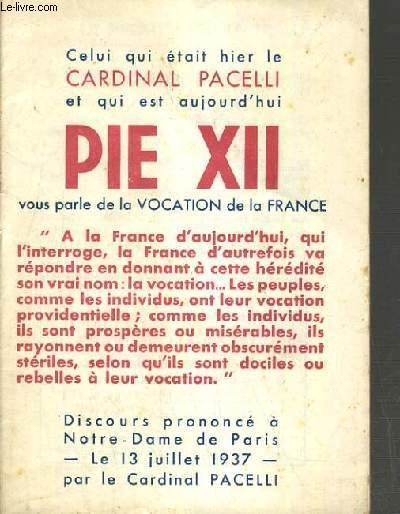 Image result for cardinal pacelli juillet france