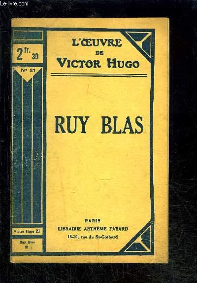RUY BLAS by HUGO VICTOR .: bon Couverture souple (1944) | Le-Livre