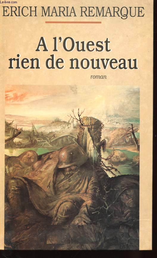 couverture de : A l'ouest rien de nouveau