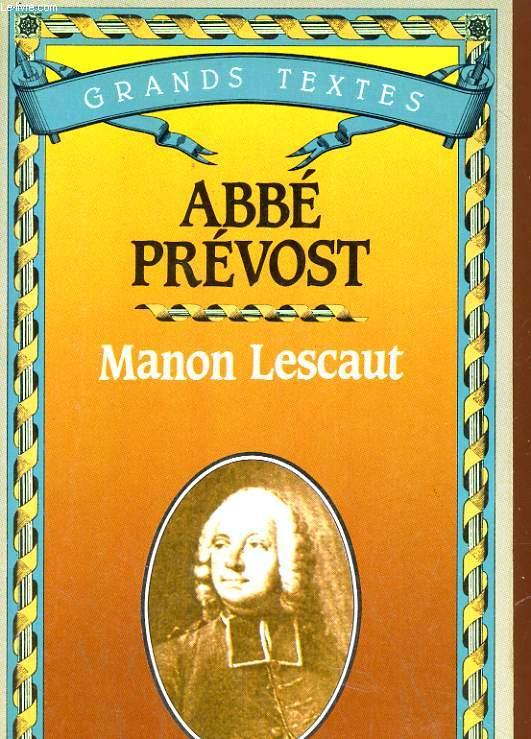 MANON LESCAUT