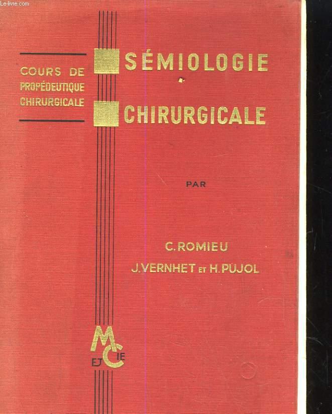 semiologie chirurgicale lucien leger