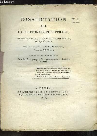 Dissertation sur la culture jeune