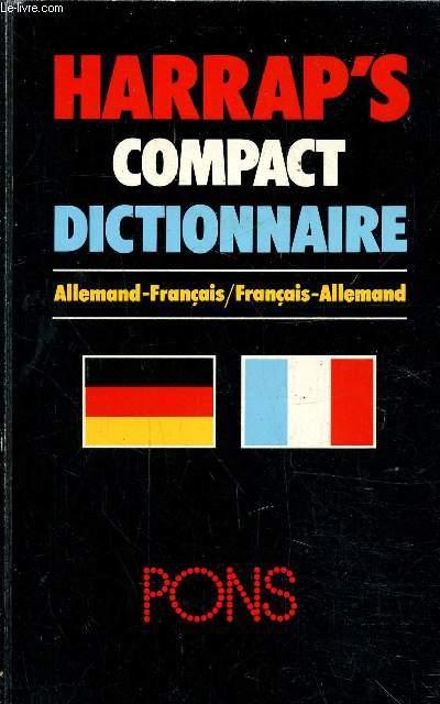 Harrap's compact dictionnaire allemanr-français / français-allemand - Mattutat Heinrich