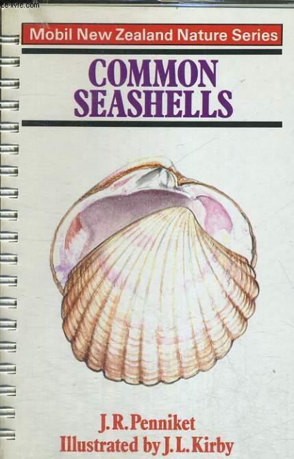 COMMON SEASHELLS, MOBIL NEW ZEALAND NATURE SERIES - J. R. PENNIKET