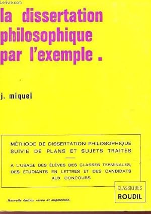 Dissertation philosophique sujet la personnalite