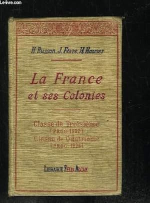 Dissertation la france et ses colonies