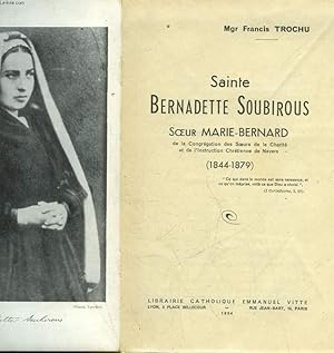 Sainte Bernadette Soubirous Soeur Marie Bernard - AbeBooks