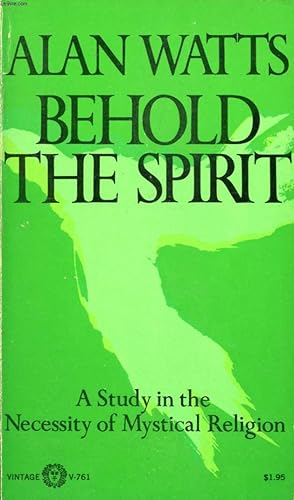 Image result for Behold the Spirit Alan Watts