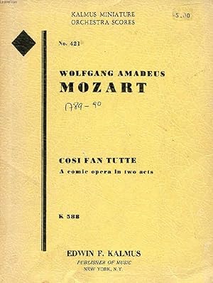 Cosi Fan Tutte: Die Opern der Welt (German Edition)