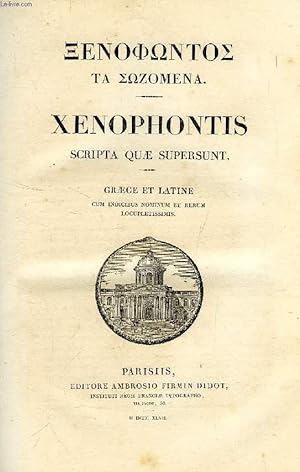 Xenophon Xenophontis Abebooks
