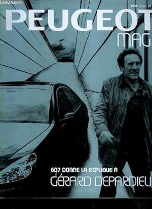 PEUGEOT MAG N°4 HIVER 2002 - 607 DONNE LA REPLIQUE A GERARD DEPARDIEU