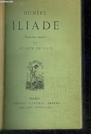 Iliade by Homer Iliade by Homer